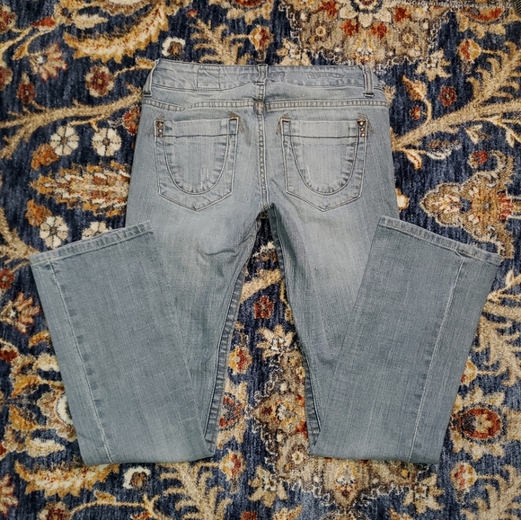 Freestyle Boot Cut Whisker Wash Jeans - Picture 4 of 11